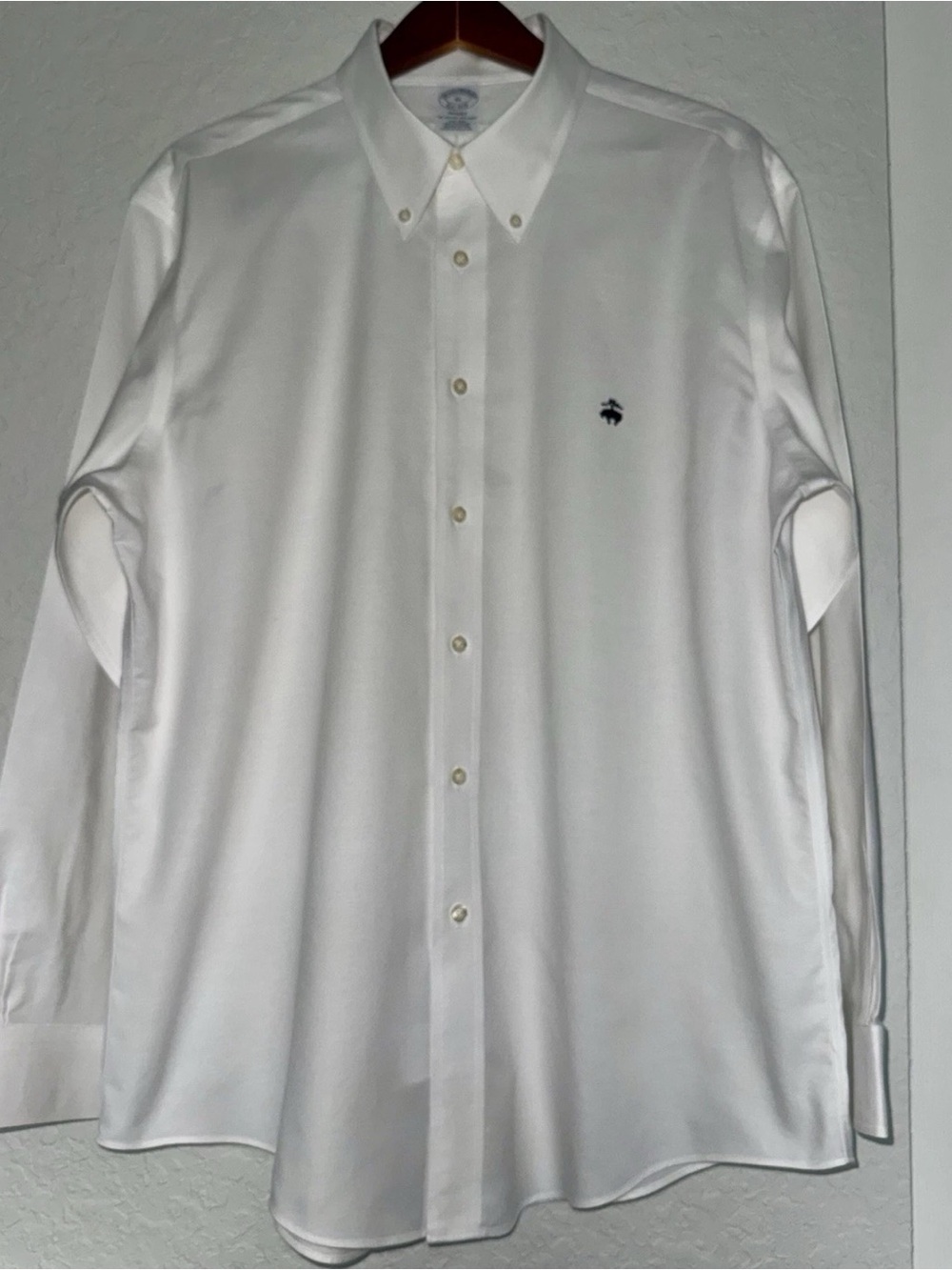 Brooks Brothers Mens Oxford Cotton XL Regent Fit Button-Down Shirt - Picture 3 of 16